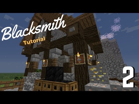 EPIC Minecraft Rustic Blacksmith Build Tutorial