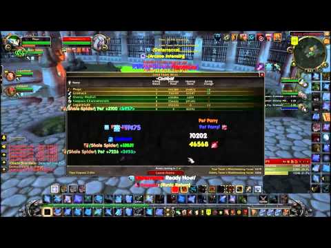 5.4 MOP World of Warcraft BM hunter, Arms Warrior and Rogue 3v3 Arena full Prideful
