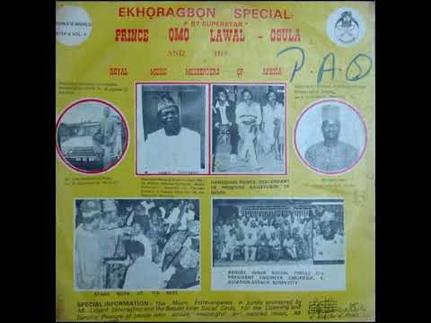 Prince Ọmọ Lawal Osula And His Royal Music Messengers Of Nigeria   Side 1
