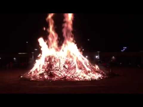 Normal Video of Haloween Bonfire