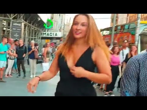 "Impossible to look away! This Italian woman's dance skills will blow your mind."