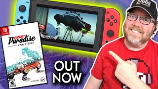 Burnout Paradise: Remastered NOW on Nintendo SWITCH