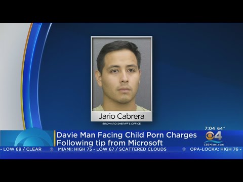 Davie Man Facing Child Porn Charges After Tip From Microsoft