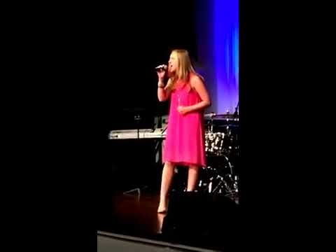 Canaan Performs He's Alive at Church of God International Teen Talent