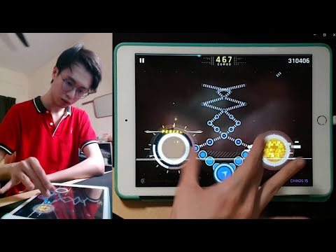 【World Record】One Hand Cytus 2 - Lv.15 Chaos and Abyss -3rd Movement- - MILLION MASTER !!!