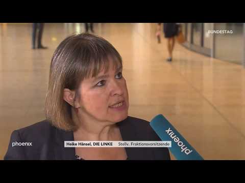 Interview im Bundestag mit Heike Hänsel und Roderich Kiesewetter am 04.04.19
