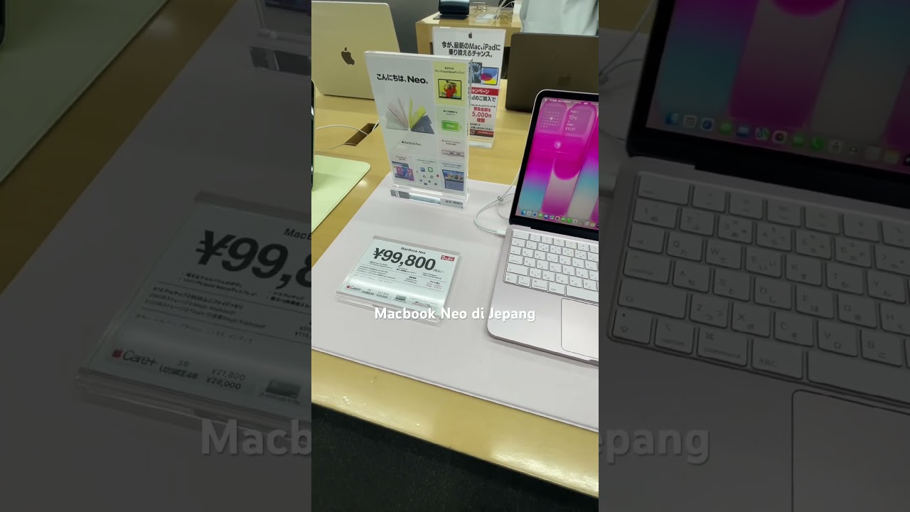 #macbookneo #japan