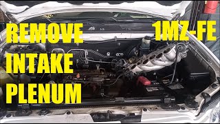 How To Remove The Intake Manifold - Toyota Highlander 3.0-liter V6 1MZ-FE 2001 2002 2003
