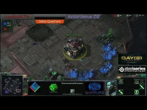 LucifroN (T) vs ActionJesuz (Z) - DreamHack SteelSeries Starcraft 2 Tour
