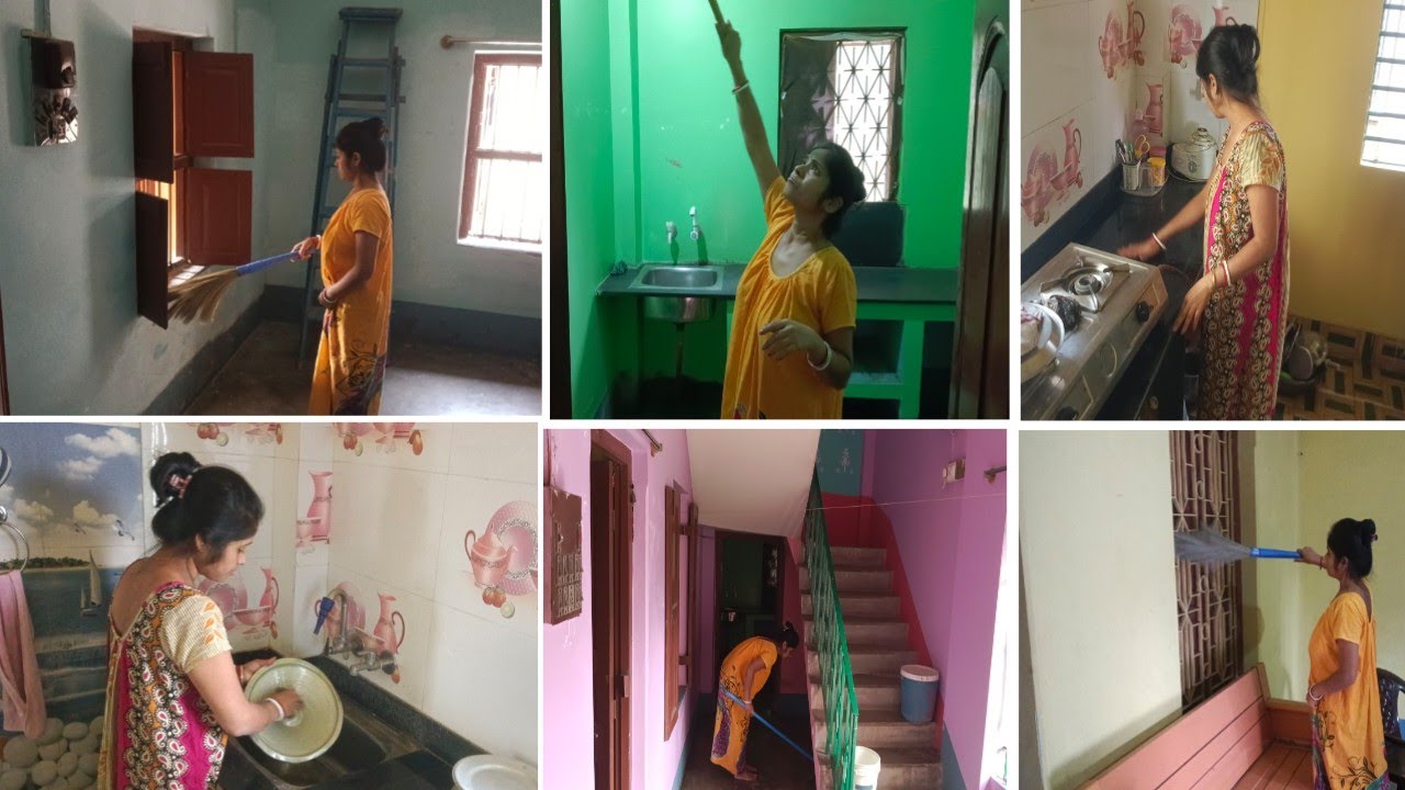 Indian housewife home cleaning vlog|| Cleaning vlog|| Bengali daily routine vlog 