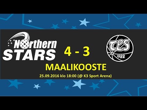 25.9.2016 BSM : Northern Stars vs. TPS  4-3 maalikooste
