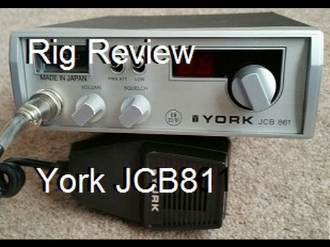 York JCB861 CB Radio