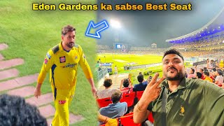 Paisa Vasool Match CSK vs KKR || pehli bar Dhoni ko Itne Karib se dekha 😨 || Eden Gardens Kolkata