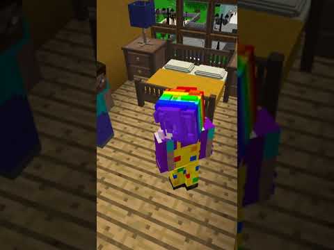 BOYS vs. GIRLS the MOVIE PART #02 | Minecraft #SHORTS