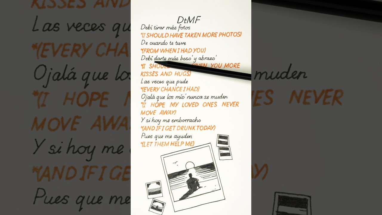 📸 Bad Bunny – DtMF (Lyrics & Subtitles) 🌅✨