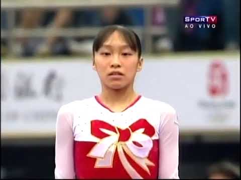 Kyoko Oshima. JPN. 2008 Tianjin World Cup. EF FX (5th)