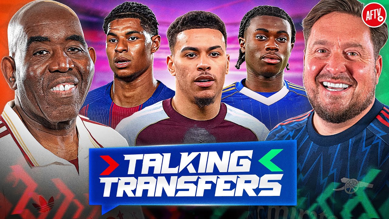 Who Would You Choose: Barcola or Rodgers? Plus The Rashford Debate! | Talking Transfers