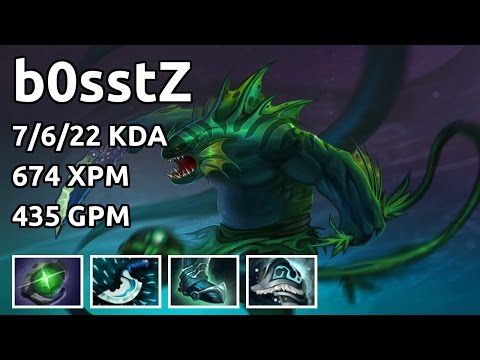 Dota 2 - Tidehunter highlights - Game 2876401365