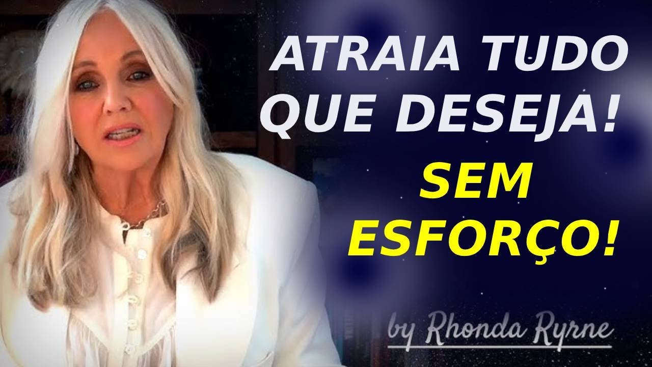 OUÇA POR 17 MIN A MANIFESTAÇÃO BATE A SUA PORTA TODOS OS DIAS RHONDA BYRNE