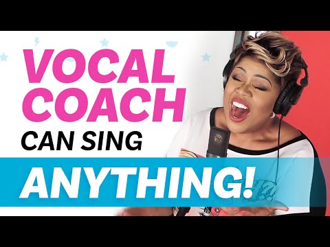 Vocal Coach can Literally Sing Anything - 5 Vocal Registers