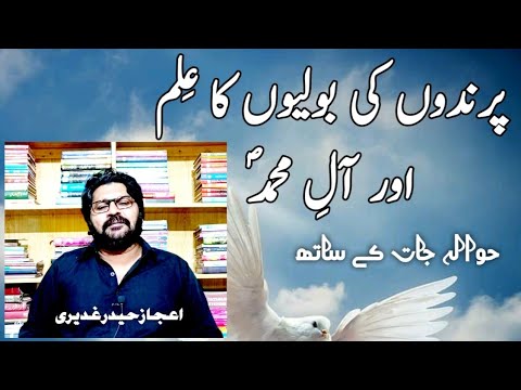 Ijaz Haider Ghadeeri, parindon ki boleun ka ilm aor Aal e Mohammad sw, Nidaay Ghadeer Episode 344.