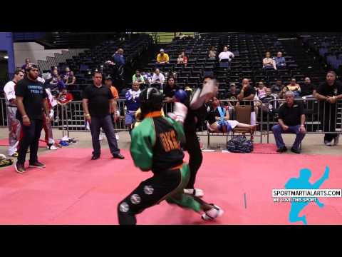 Unk vs Justin Ortiz - Superfights - Kratos World Karate Championships 2014