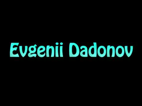 Learn How To Pronounce Evgenii Dadonov