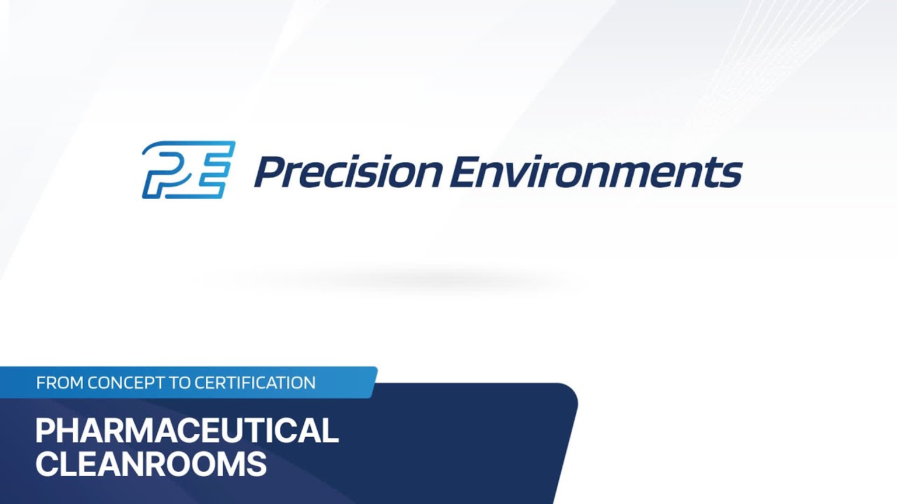 Precision Environments Pharmaceutical Cleanrooms - Class 100 Semiconductor Fab Modular Cleanrooms