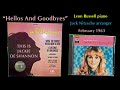 Jackie De Shannon "Hellos And Goodbyes" 1963 Leon Russell Hal Blaine Billy Strange Jack Nitzsche