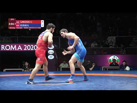 BRONZE GR - 72 kg: U. GANIZADE (AZE) v. A. KURAK (RUS)