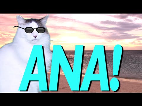 HAPPY BIRTHDAY ANA! - EPIC CAT Happy Birthday Song