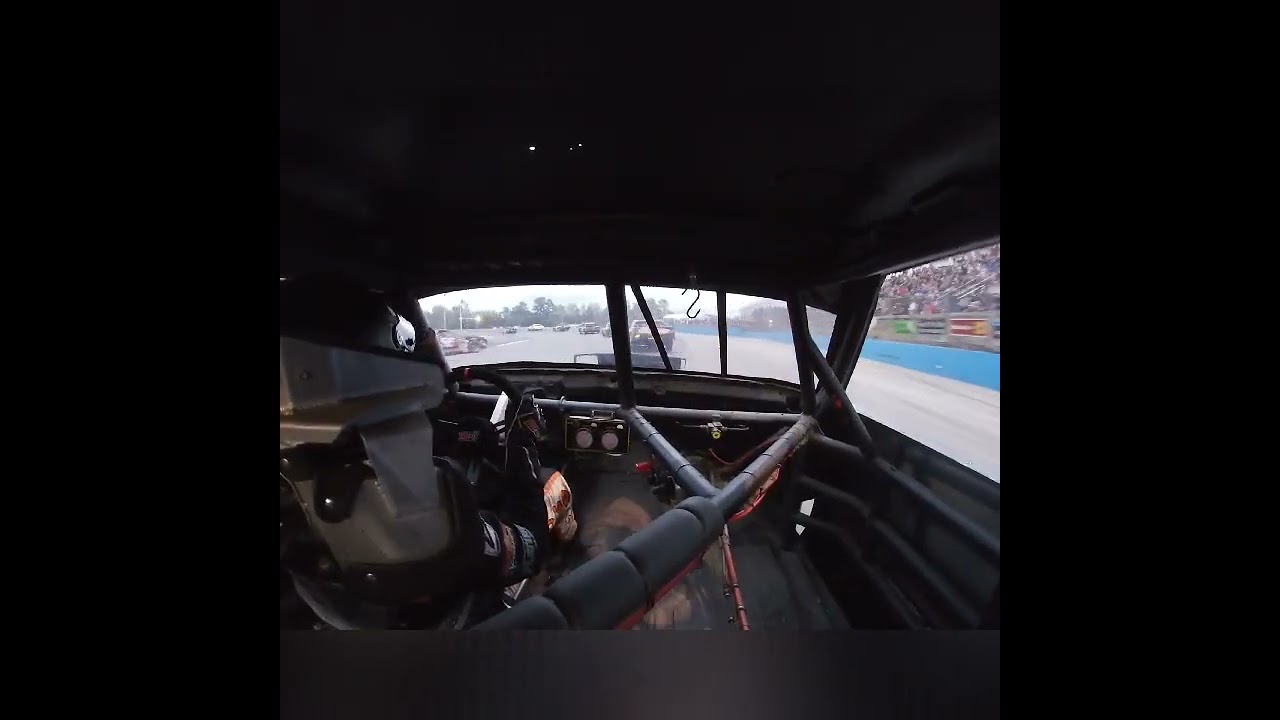 Callie Osborne in #77 at Oxford Plains Speedway