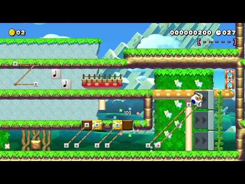 ◆Re:げんちゃんさんを見習い作ったSPEED RUN!◆ by いちまんPT THX - Super Mario Maker 2 - No Commentary 1bz