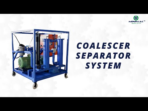 Minimac Coalescer Separator System || CSP Series || Liquid-Liquid Coalescing