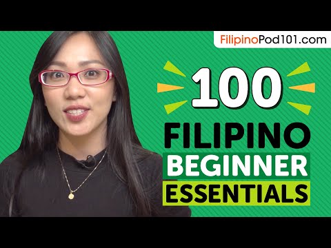 Learn Filipino: 100 Beginner Filipino Videos You Must Watch
