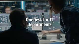 OneDesk para departamentos de TI