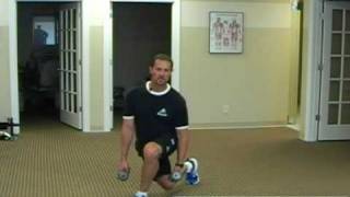 Crossover Lunge exercise video thumbnail