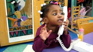MTV Leea "Baby Genius" 2 yr old telling someone off on the phone