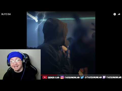 Demon Kam Reacts to CHII WVTTZ - BLITZ EM (feat. Kay Flock)