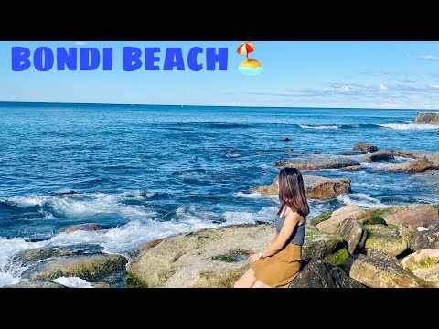 BONDI BEACH AUSTRALIA || FIRST AUSTRALIA BEACH EXPERIENCE || SYDNEY NSW || BRISTI POUDEL