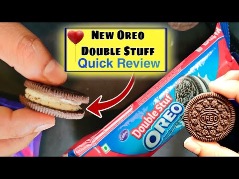 New Oreo Double cream Biscuits