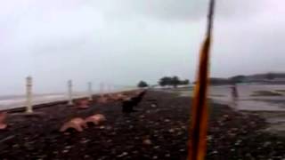 preview picture of video 'Inopacan Baywalk Typhoon Ruby dec. 6,2014'
