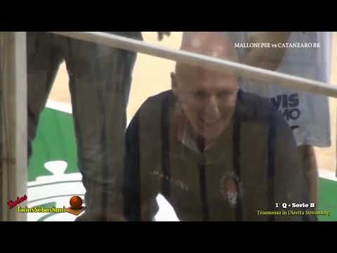 1°/2°Q MALLONI PSE vs CATANZARO BK PLANET 11/11/2018 Serie B