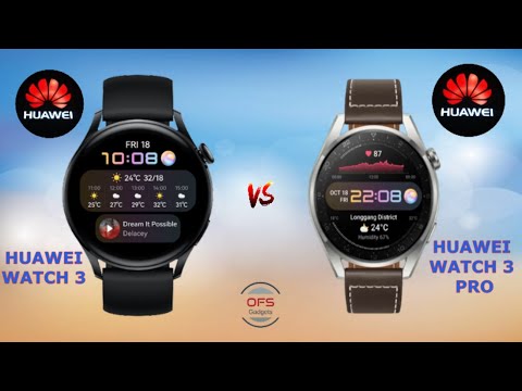 Huawei Watch 3 vs Huawei Watch 3 Pro || Full Comparison - Which is Best...