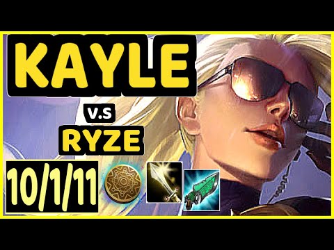 ROACH (KAYLE) vs RYZE - 10/1/11 KDA TOP CHALLENGER GAMEPLAY - KR