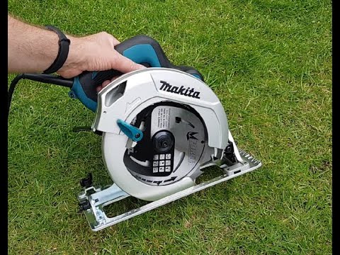 Unboxing and testing a Makita 190mm circular saw (240v UK)
