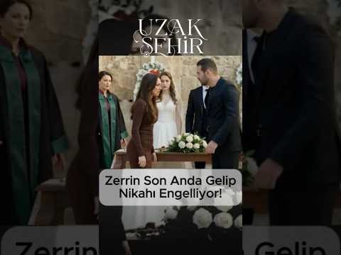 Bu Nikah Kıyılamaz! Çünkü Ben Kaya'nın Bebeğini Taşıyorum! | Uzak Şehir 41.Bölüm  #uzakşehir #shorts