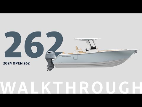 2026 Sportsman Open 262 Center Console Video