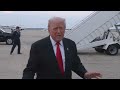 President Trump Gaggles with Press at Joint Base Andrews, Nov. 9, 2025