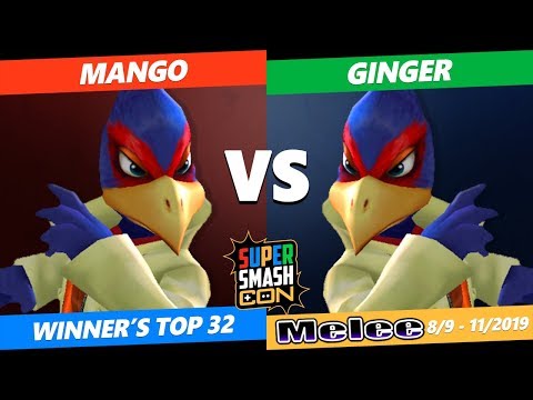 SSC 2019 SSBM - C9 Mango (Falco) VS  Ginger (Falco) Smash Melee Winner's Top 32